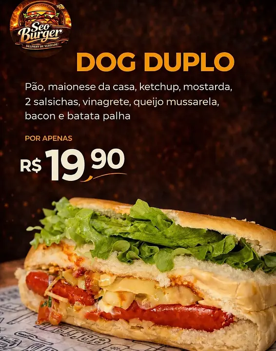 HOT DOG DUPLO (PROMOÇÃO)