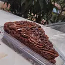 Fatias de bolo de chocolate 