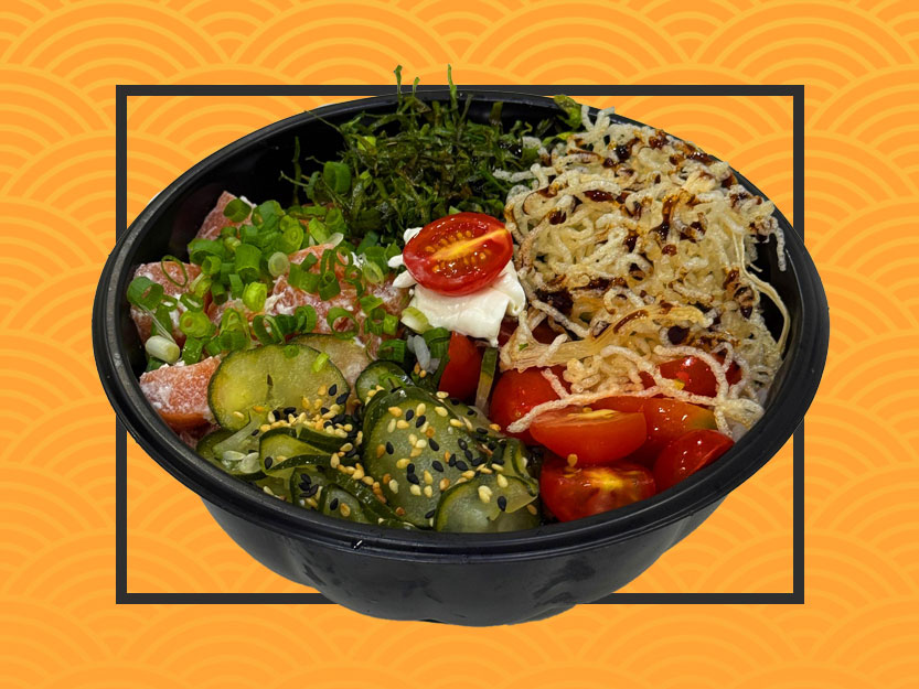 Poke Salmão Crispy