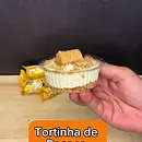 Tortinha de Paçoca com ninho 