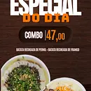 2 marmitas pernil + frango 